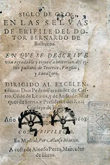 Balbuena: BALBUENA, Bernardo de (1568-1627)