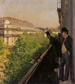 Caillebotte: Balcony