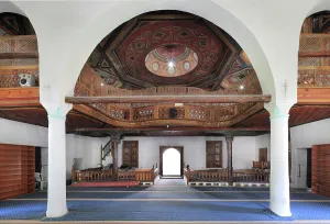 Berat: Balcony, King Mosque, Berat, Albania