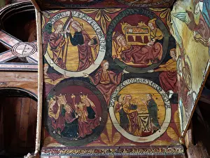 Ciborium: Baldachin, Hopperstad Stave Church, Vikoyri, Norway