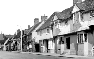 Hitchin: Baldock, Hitchin Street c1955