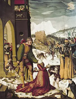 Grien: BALDUNG GRIEN, Hans (1485-1544). Beheading of