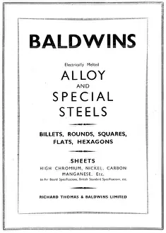 Baldwins: Baldwins Metals For Aircraft