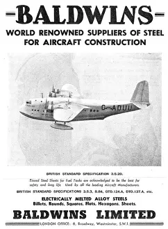 Baldwins: Baldwins Metals For Aircraft
