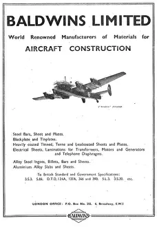 Baldwins: Baldwins Metals For Aircraft