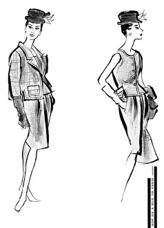 Balenciaga: Balenciaga outfit, 1960