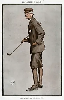 Fours: Balfour with Golf Club