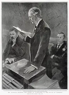 Balfour: Balfour Reading the Term of Surrender 1902