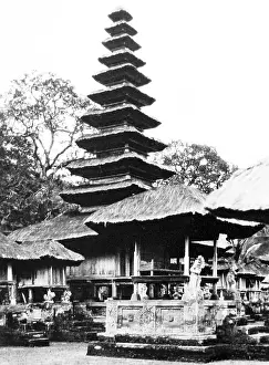 Balinese: Bali pagoda in the 1920s