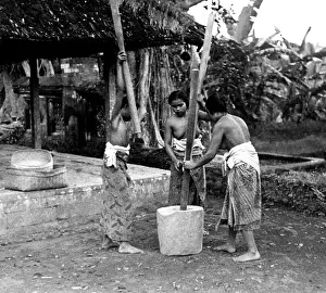 Sago: BALINESE FLOUR GRINDERS