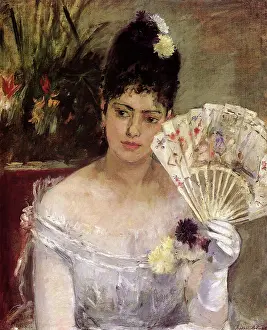 Corsage: At the Ball, by Berthe Morisot