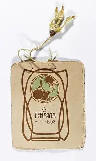 Jugendstil: Ball donation > dance order < 1903