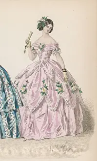 Tiers: BALL DRESS 1840S