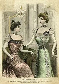 Bodices: BALL DRESSES 1899
