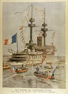 Rowed: Ball on French Warship