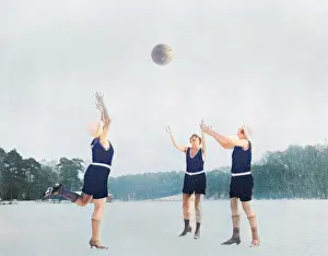Strapping: Ball Games 1930s