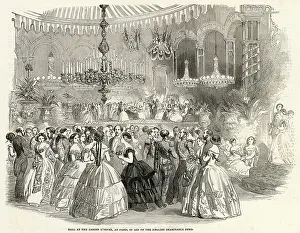 Hiver: BALL AT PARIS 1854