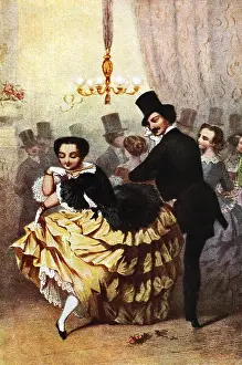 Topper: Ball scene, second empire