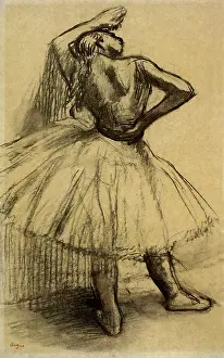 Leans: Ballerina Takes a Break, by Degas