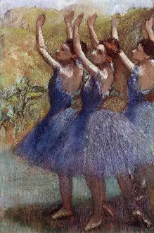 Onstage: Ballerinas Onstage, by Degas
