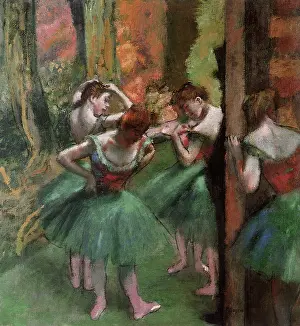 Bodice: Ballerinas Prepare, by Degas