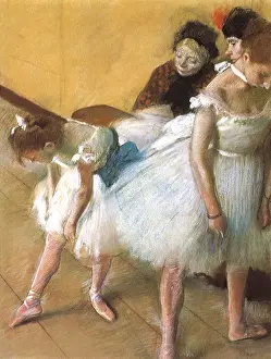 Ballerinas: Ballerinas in Repose, by Degas
