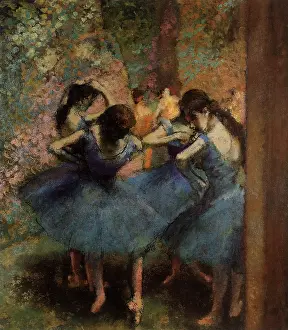 Bodice: Ballerinas Wait For Cue, by Degas