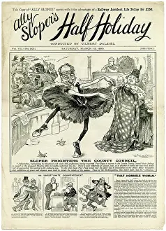 Sloper: BALLET/ALLY SLOPER 1890