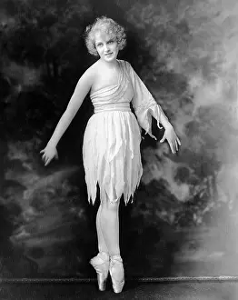 Tiptoe: Ballet dancer en pointe