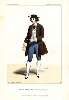 Musique: Ballet dancer Lucien Petipa as Lyonel in Lady