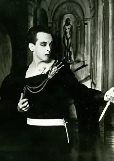 Helpmann: Ballet Dancer Robert Helpmann as Hamlet