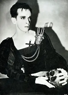 Helpmann: Ballet Dancer Robert Helpmann as Hamlet