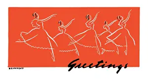 Ballerinas: Ballet Dancers -- five ballerinas