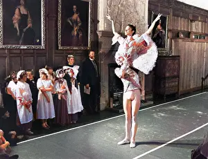 Bodmin: Ballet dancers at Lanhydrock House, Cornwall