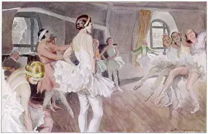 Carlotta: Ballet dancers rehearsing Coppelia