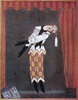 Baile: Ballet Petrouschka'. Vaslav Nijinsky