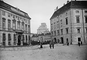Ballhausplatz: Ballhausplatz in Vienna, 1932
