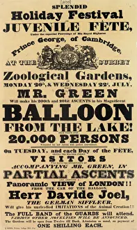 Patronage: Balloon event, Charles Green