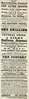 Monday: Balloon event, Charles Green
