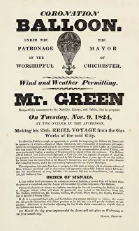 Patronage: Balloon event, Charles Green, Chichester