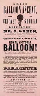 Wednesday: Balloon event, Charles Green, Leicester
