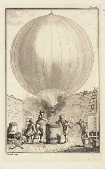 Compound: Balloon being filled with gas