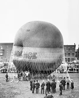 Ascend: Balloon Independence Preparing For Ascent in Philadelph