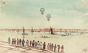 Ascending: Balloon race, Green brothers