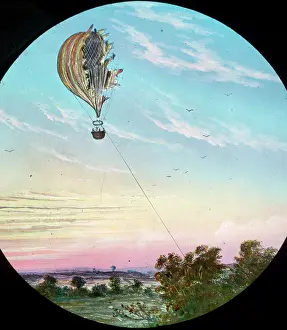 Apart: Balloon torn apart