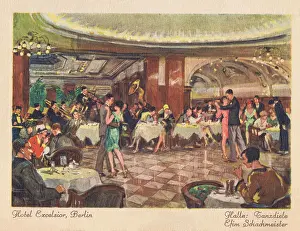 Berln: Ballroom or dance hall in the Hotel Excelsior