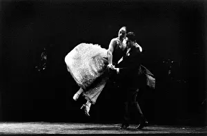 Jeanette Jones: Ballroom dancing couple in action