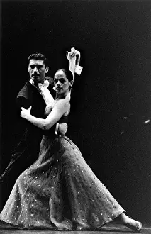 Jeanette Jones: Ballroom dancing couple in action