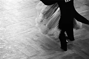 Jeanette Jones: Ballroom dancing couple in action