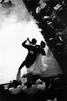 Jeanette Jones: Ballroom dancing couple in action